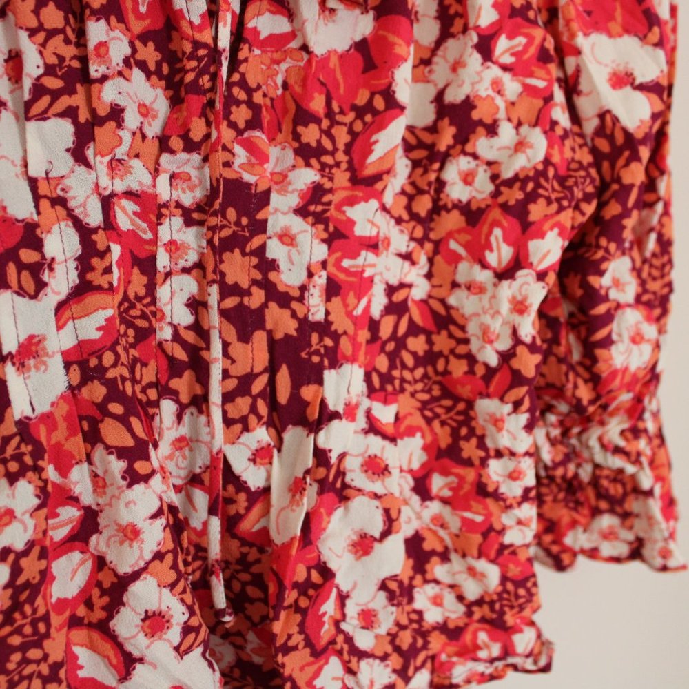 Free People Sweet Memories Floral Blouse - Picture 4 of 7